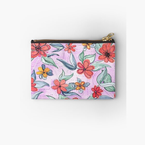 Item preview, Orange and Purple Floral Painting  designed and sold by Anna  Mills.