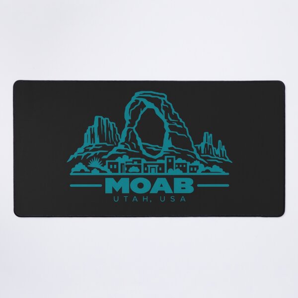 Item preview, Moab Utah USA Line Art Travel Poster designed and sold by CMYKStudio.