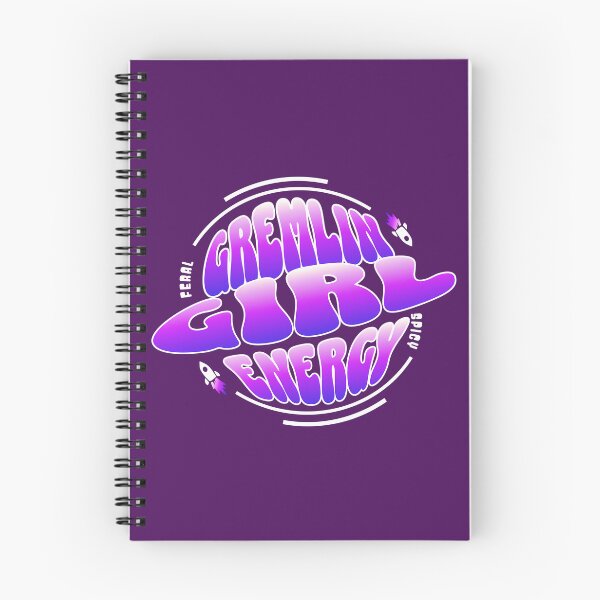 Item preview, Gremlin Girl Energy Feral Spicy Bubble Typography   designed and sold by FaeryNuff.