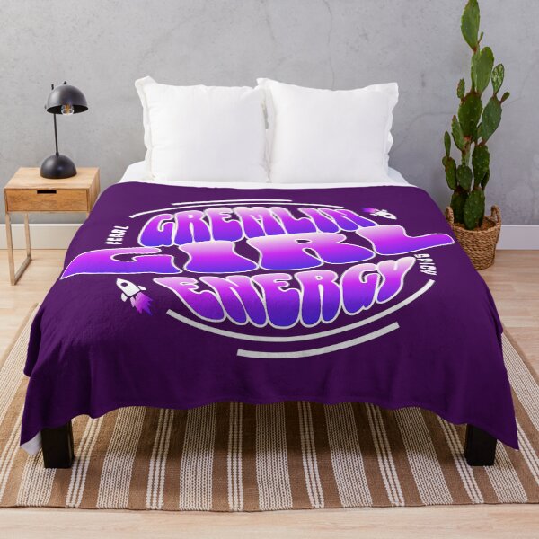 Item preview, Gremlin Girl Energy Feral Spicy Bubble Typography designed and sold by FaeryNuff.