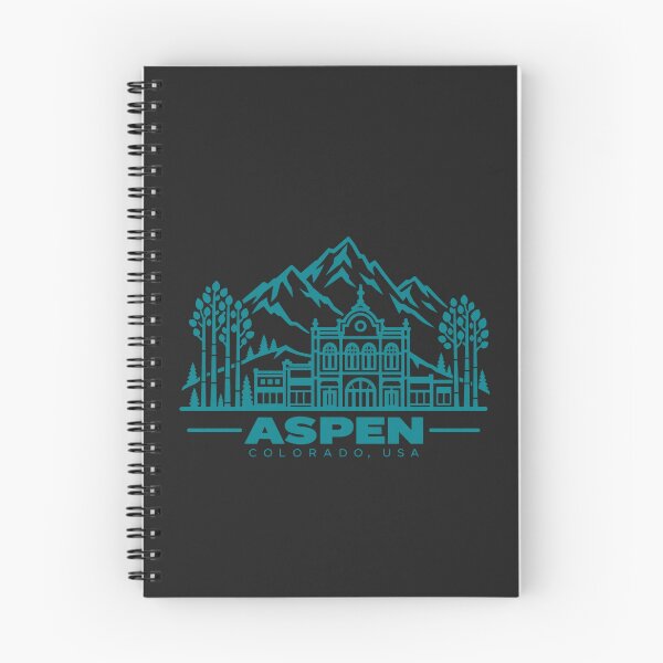 Item preview, Aspen Colorado USA Line Art Travel Poster designed and sold by CMYKStudio.