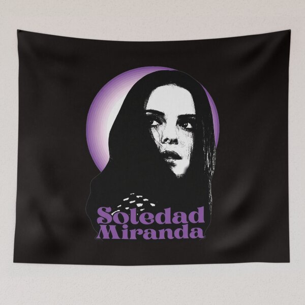 Item preview, Soledad Miranda Stylized Portrait designed and sold by Lagoart.