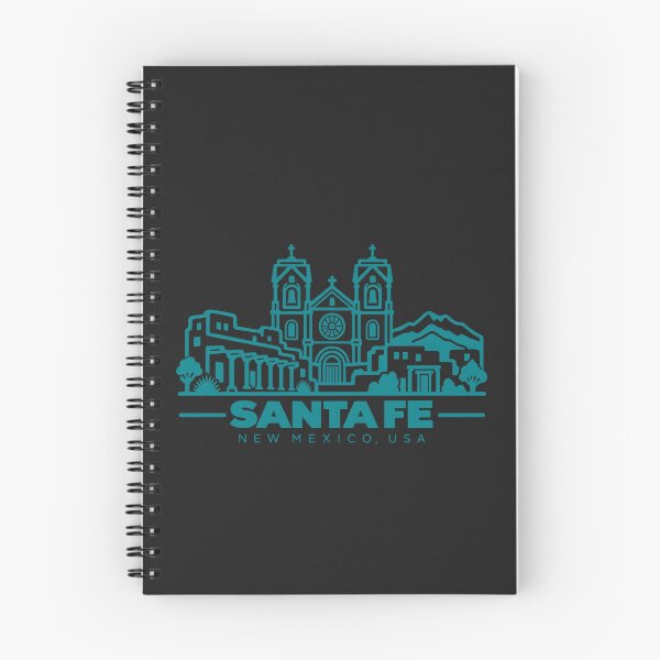 Item preview, Santa Fe New Mexico USA Line Art Landmark Poster designed and sold by CMYKStudio.