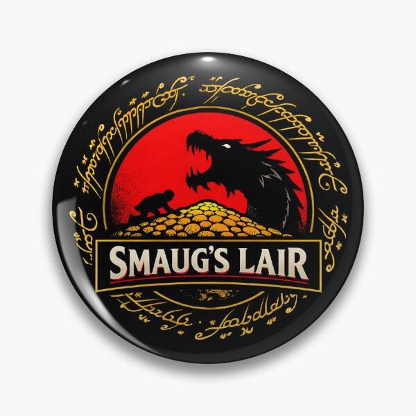 Item preview, Smaug's Lair Jurassic Park Parody – Lonely Mountain Fantasy Graphic Tee designed and sold by Overlord Kingdom.
