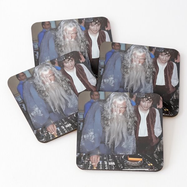 Item preview, Gandalf Dj With Frodo designed and sold by moisessilleza.
