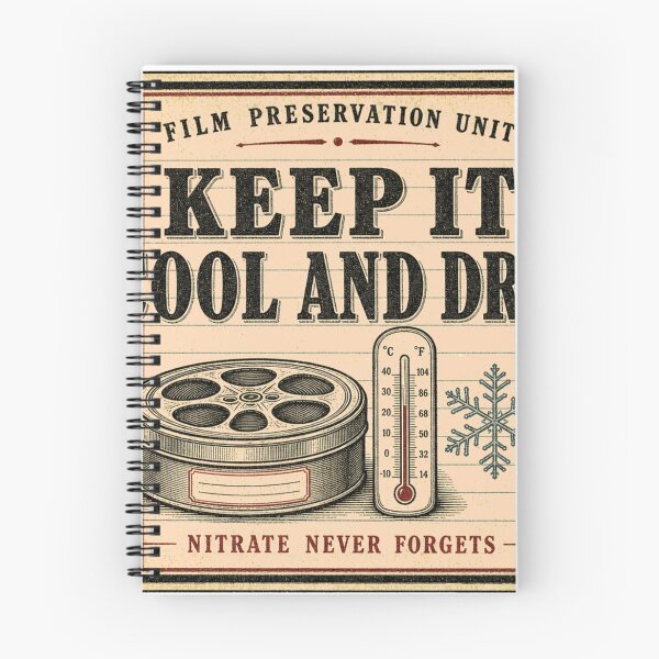 Item preview, Keep It Cool And Dry Film Preservation Emblem designed and sold by BoosterShop.