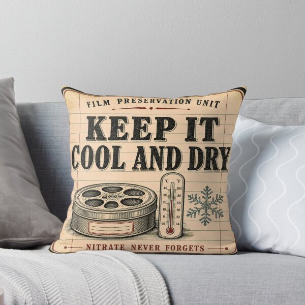 Item preview, Keep It Cool And Dry Film Preservation Emblem designed and sold by BoosterShop.