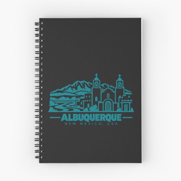 Item preview, Albuquerque New Mexico USA Line Art Skyline Poster designed and sold by CMYKStudio.