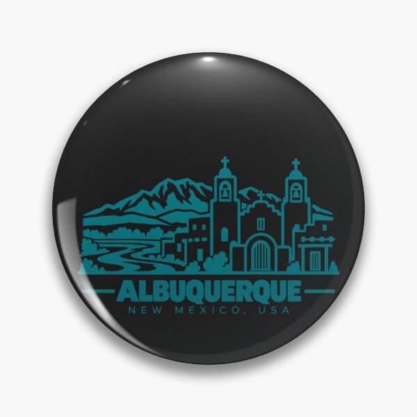 Item preview, Albuquerque New Mexico USA Line Art Skyline Poster designed and sold by CMYKStudio.