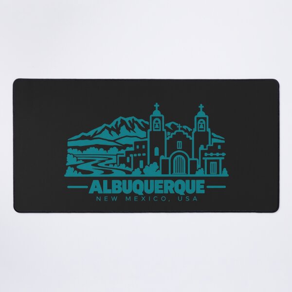 Item preview, Albuquerque New Mexico USA Line Art Skyline Poster designed and sold by CMYKStudio.