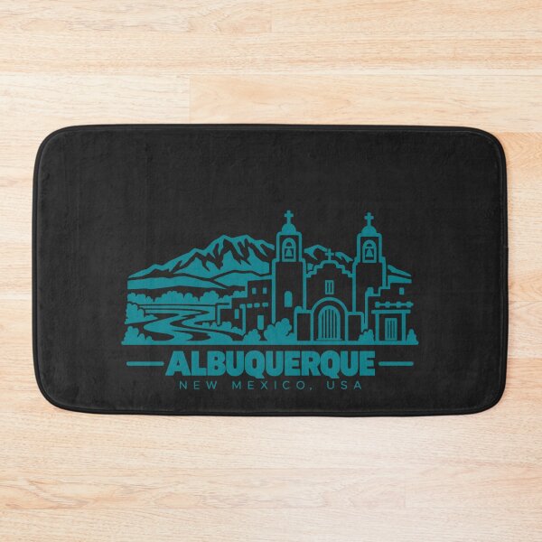 Item preview, Albuquerque New Mexico USA Line Art Skyline Poster designed and sold by CMYKStudio.