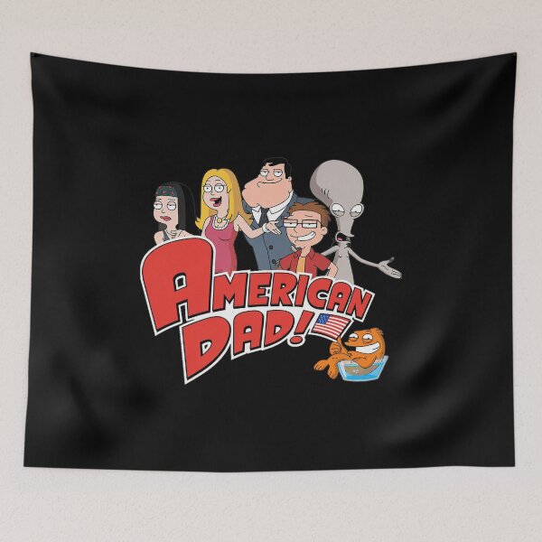 Item preview, American Dad! Family Character Art designed and sold by Bloowardi.