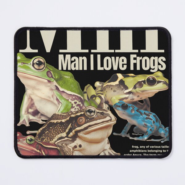 Item preview, Funny Frog Meme Man I Love Frogs designed and sold by moisessilleza.