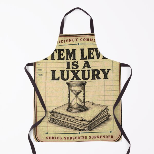 Item preview, Item Level Is A Luxury Archive Access Emblem designed and sold by BoosterShop.