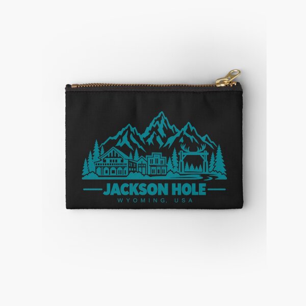 Item preview, Jackson Hole Wyoming USA Line Art Travel Poster designed and sold by CMYKStudio.