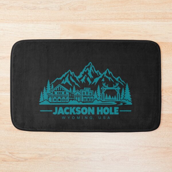 Item preview, Jackson Hole Wyoming USA Line Art Travel Poster designed and sold by CMYKStudio.