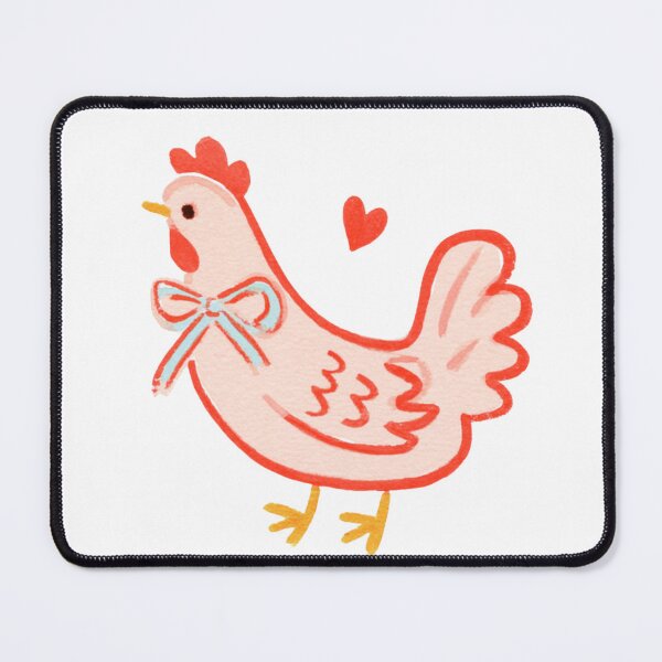 Item preview, Cute Ribbon Hen Art designed and sold by PastellFable.