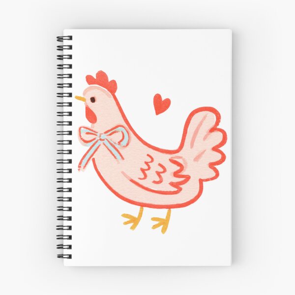 Item preview, Cute Ribbon Hen Art designed and sold by PastellFable.