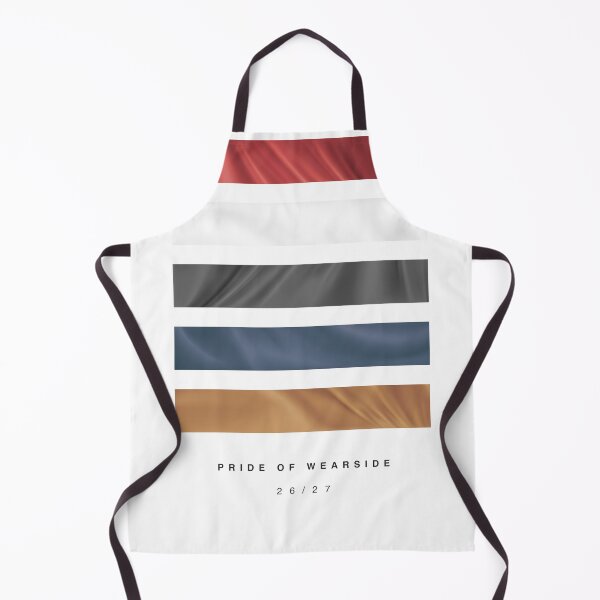 Item preview, ‘Pride of Wearside’ 26/27 Football Kit Hue Palette - Red & White designed and sold by The Colourful Game.