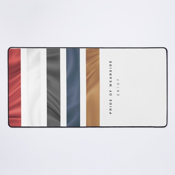 Item preview, ‘Pride of Wearside’ 26/27 Football Kit Hue Palette - Red & White designed and sold by The Colourful Game.
