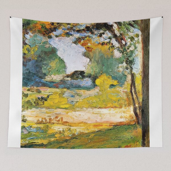 Item preview, Toulouse landscape 1898 designed and sold by VeilOfPigments.