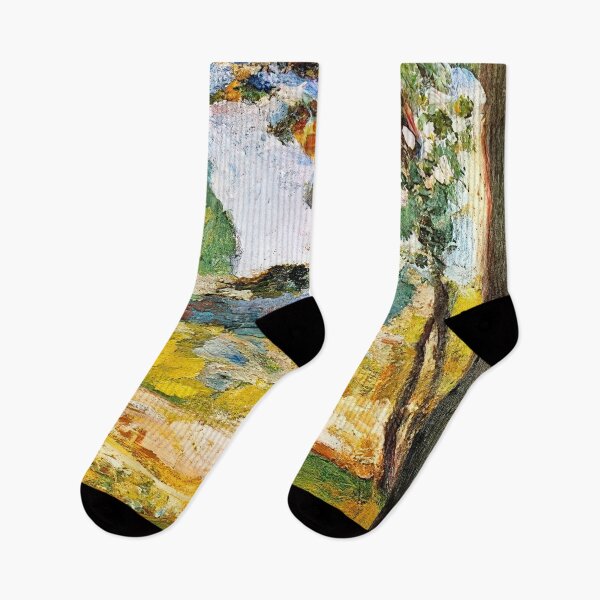 Item preview, Toulouse landscape 1898 designed and sold by VeilOfPigments.