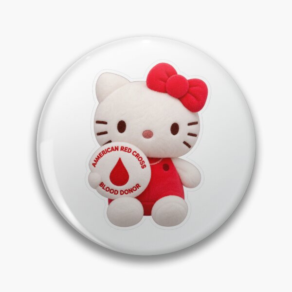 Item preview, Hello Kitty Donate Blood  designed and sold by Jadedoodle.