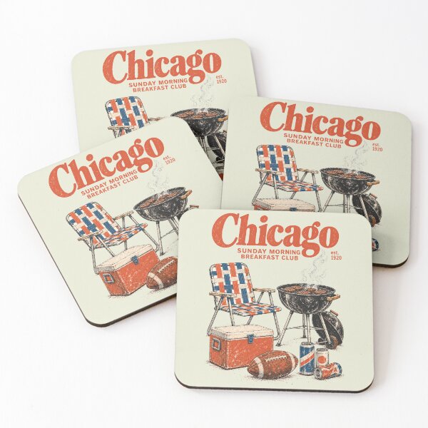 Item preview, Chicago Sunday Football Tailgate, Funny Retro Game Day designed and sold by sugarghoulz.