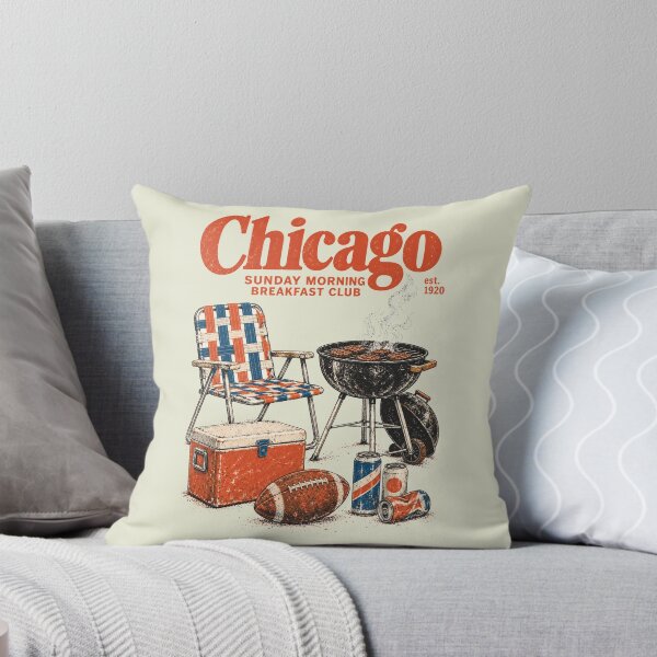 Item preview, Chicago Sunday Football Tailgate, Funny Retro Game Day designed and sold by sugarghoulz.