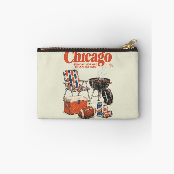 Item preview, Chicago Sunday Football Tailgate, Funny Retro Game Day designed and sold by sugarghoulz.