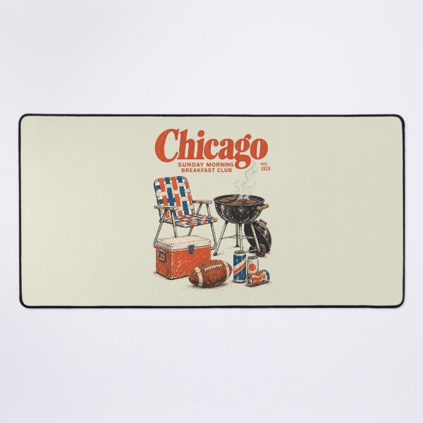 Item preview, Chicago Sunday Football Tailgate, Funny Retro Game Day designed and sold by sugarghoulz.