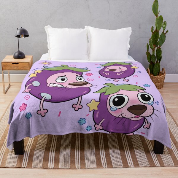 Item preview, Courage in an eggplant disguise designed and sold by JarquinDD.