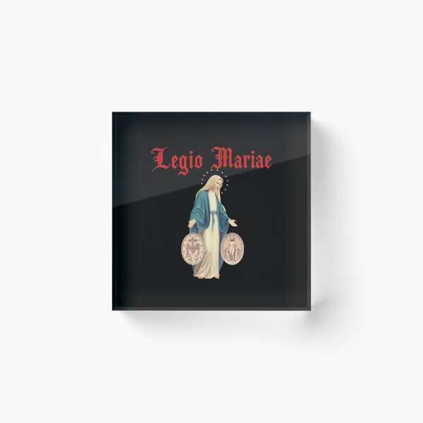 Item preview, Legio Mariae Gothic Virgin Mary Miraculous Medals designed and sold by Bloowardi.
