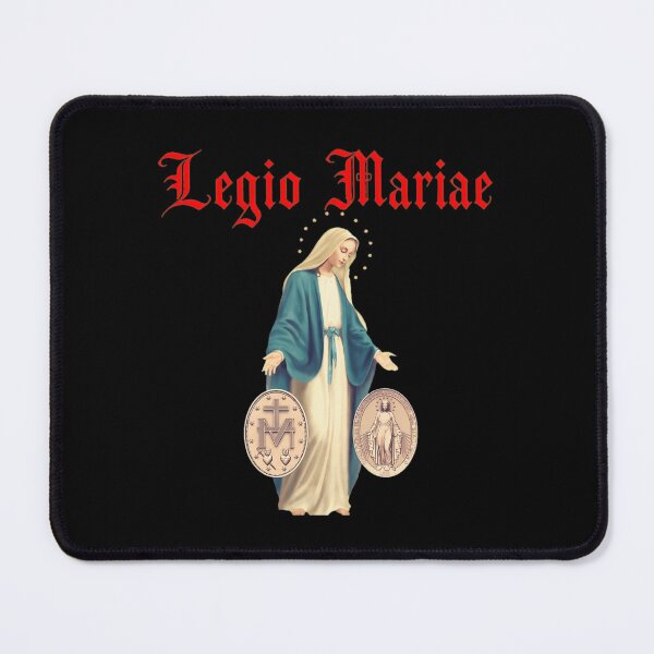 Item preview, Legio Mariae Gothic Virgin Mary Miraculous Medals designed and sold by Bloowardi.