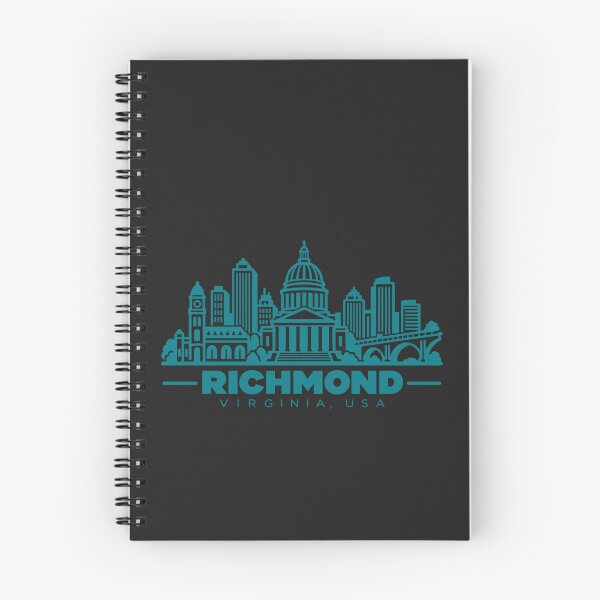 Item preview, Richmond Virginia USA Line Art Landmark Poster designed and sold by CMYKStudio.