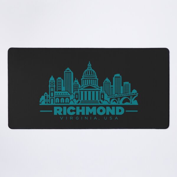 Item preview, Richmond Virginia USA Line Art Landmark Poster designed and sold by CMYKStudio.