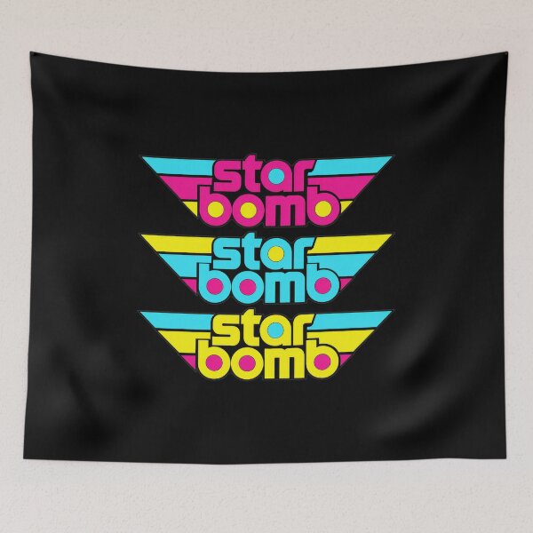 Item preview, Retro Star Bomb Geometric Wing  designed and sold by Bloowardi.