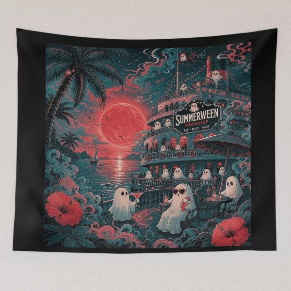 Item preview, Summerween Paradise Cruise designed and sold by Shelley Loewnau-Jones Studio.