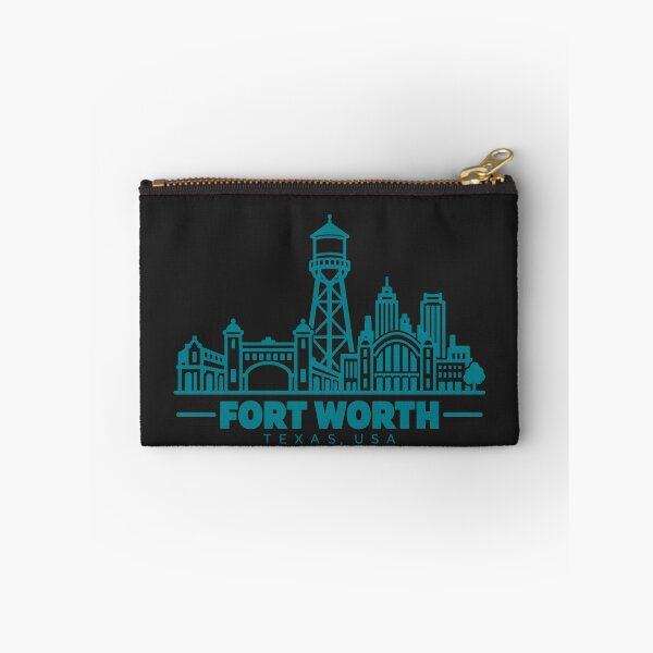 Item preview, Fort Worth Texas USA Line Art Skyline Poster designed and sold by CMYKStudio.