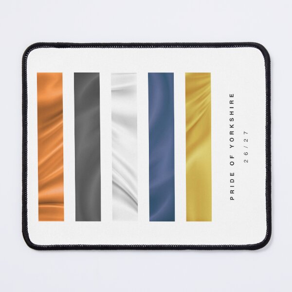 Item preview, ‘Pride of Yorkshire’ 26/27 Football Kit Hue Palette - Amber & Black designed and sold by The Colourful Game.