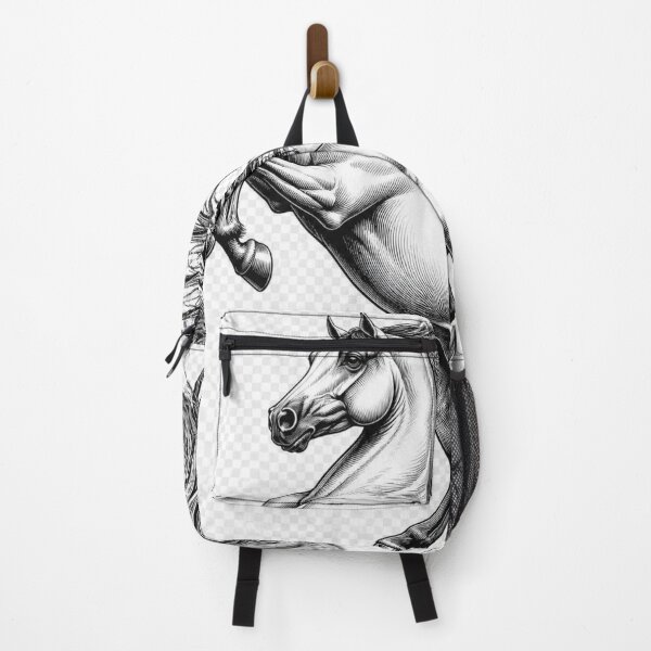 Item preview,  Arabian Stallion Engraving – Freedom and Strength designed and sold by anaqae-questria.
