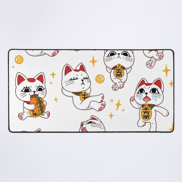 Item preview, Turbo Granny Dandadan Seamless Pattern | Cursed Lucky Cat Vector Art | Japanese Yokai Anime Design designed and sold by mashumallow.