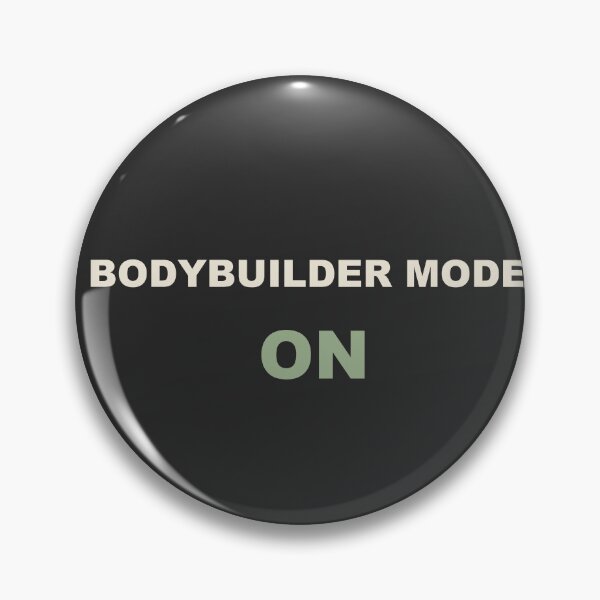 Item preview, Bodybuilder Mode: On - Bodybuilding designed and sold by RetroThreadWorks.