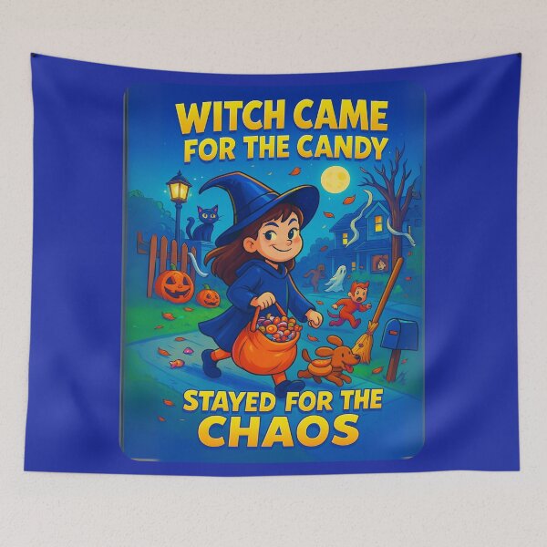 Item preview, Witch Came For Candy, Stayed For Chaos Art designed and sold by soin10s-designs.
