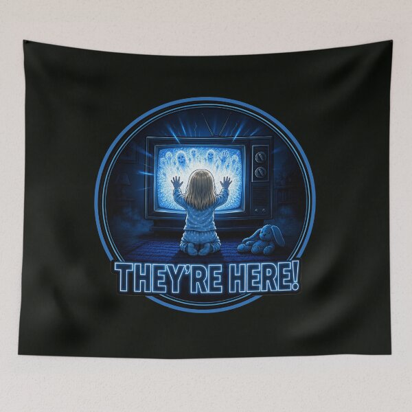 Item preview, They're Here! designed and sold by Popcorn Odyssey.