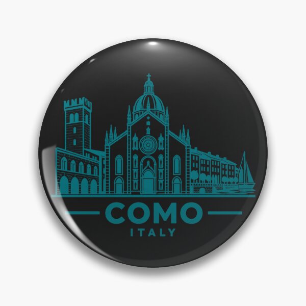 Item preview, Como Italy Line Art Lake Poster designed and sold by CMYKStudio.