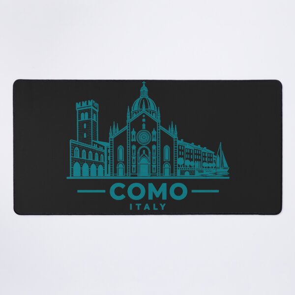 Item preview, Como Italy Line Art Lake Poster designed and sold by CMYKStudio.