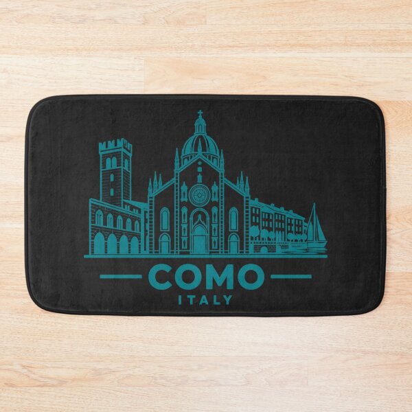 Item preview, Como Italy Line Art Lake Poster designed and sold by CMYKStudio.
