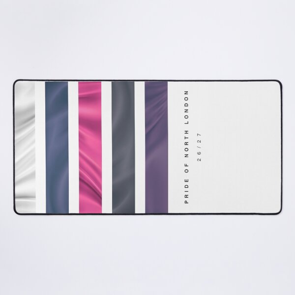 Item preview, ‘Pride of North London’ 26/27 Football Kit Hue Palette - White & Navy designed and sold by The Colourful Game.