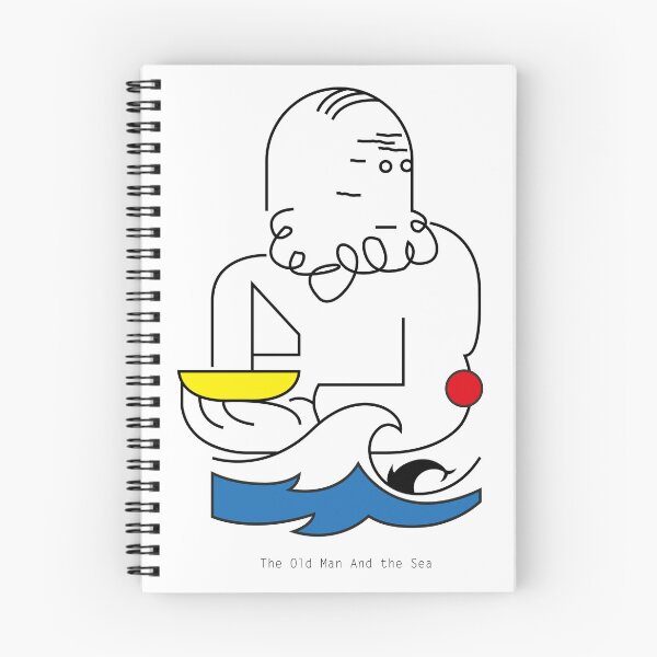 Item preview, The Old Man and the Sea — Tiny Boat, Big Problem designed and sold by dearreader-bkk.